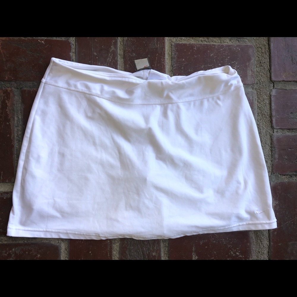 Nike White Tennis Skirt
